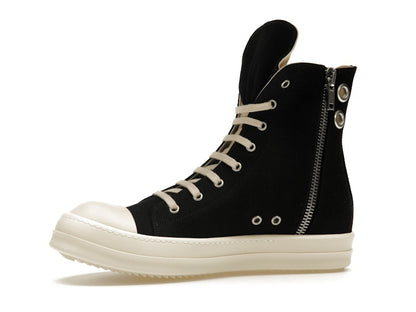 Rick Owens DRKSHDW High Top Black Milk