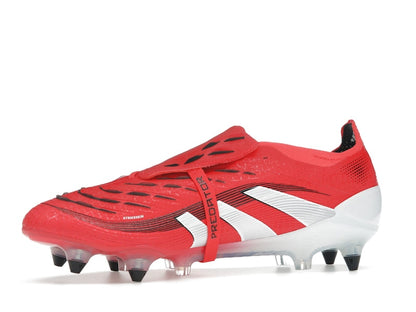 adidas Predator Elite Fold-Over Tongue SG Lucid Red Cloud White Core Black