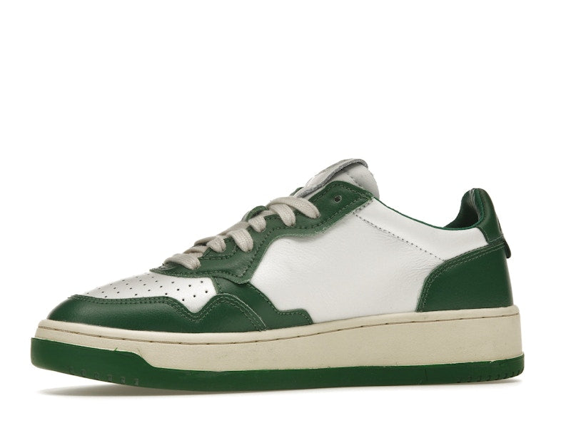 Autry Medalist Leather Low Green White