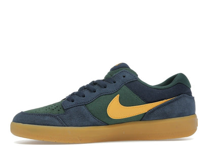 Nike SB Force 58 Midnight Navy Fir Gum Light Brown University Gold