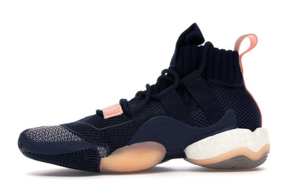 adidas Crazy BYW X Collegiate Navy Clear Orange