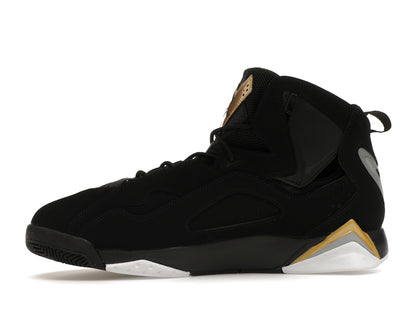 Jordan True Flight Black Metallic Gold