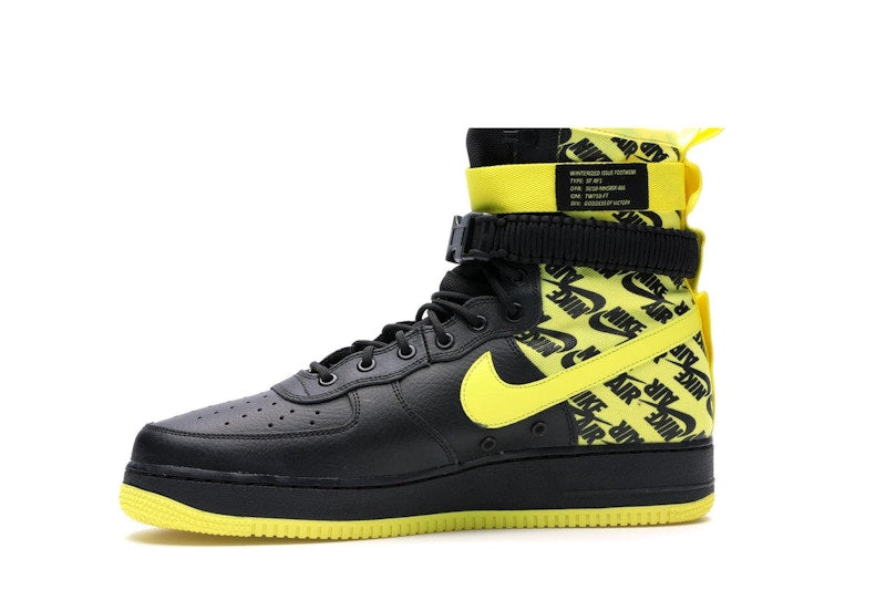Nike SF Air Force 1 High Black Dynamic Yellow