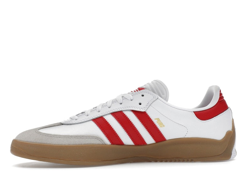 adidas Puig Samba Cloud White Better Scarlet Gum