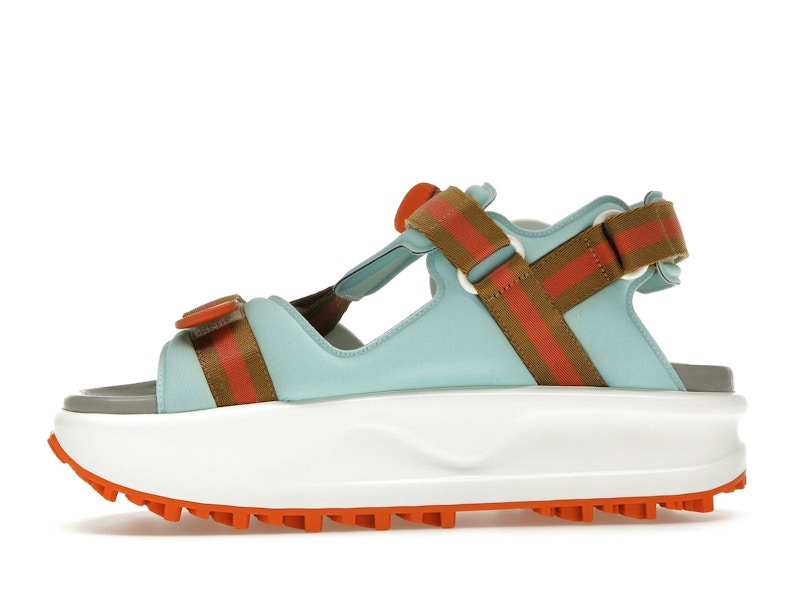 Gucci Colour Block Platform Sandal White Blue Orange (Women's)