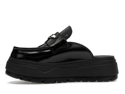 Jordan Mule Black Metallic Silver (Women's)
