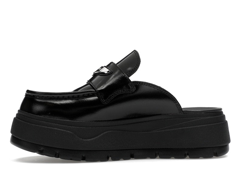 Jordan Mule Black Metallic Silver (Women's)