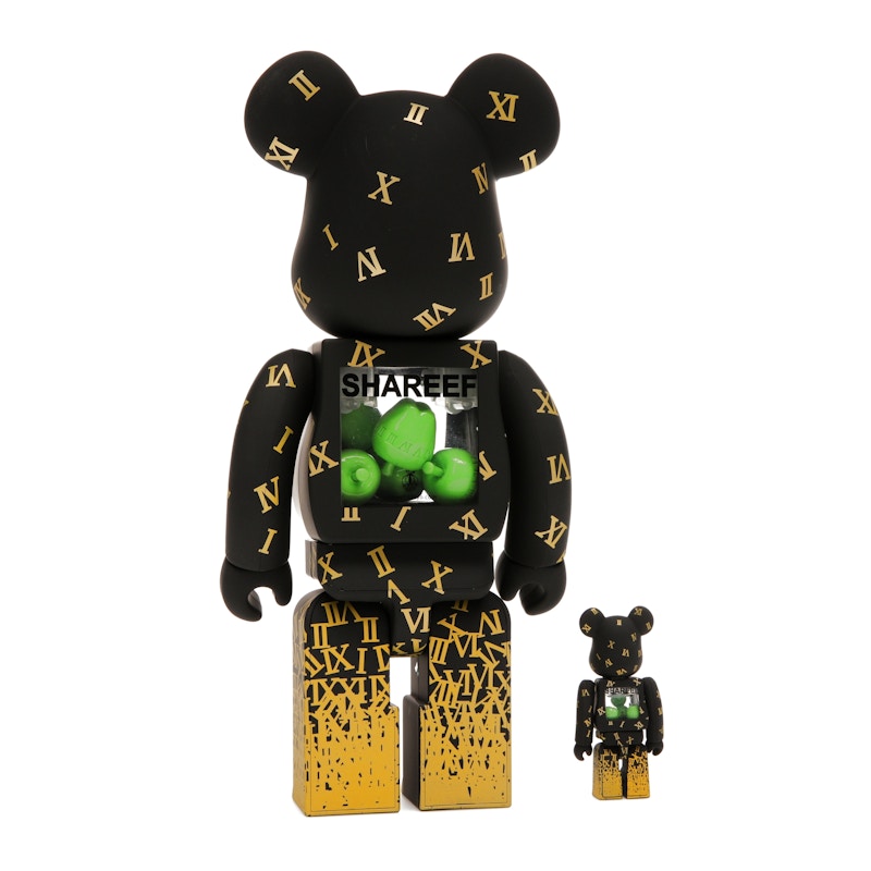 Bearbrick Shareef 3 100% & 400% Set