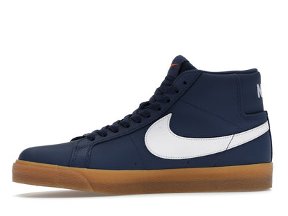 Nike SB Zoom Blazer Mid Orange Label Navy Gum