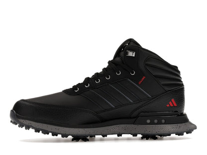 adidas S2G Rain.RDY Golf Core Black Iron Metallic Better Scarlet
