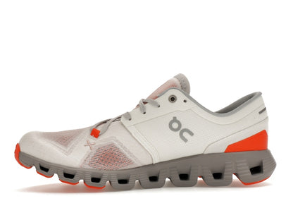 On Running Cloud X 3 Ivory Alloy (Women's)