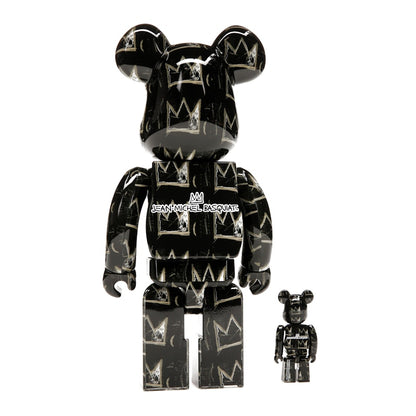 Bearbrick Jean-Michel Basquiat #8 100% & 400% Set
