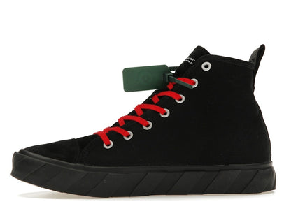 OFF-WHITE Vulcanized Hi Canvas Black Red