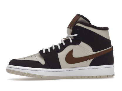Jordan 1 Mid SE Brown Basalt Oatmeal (Women's)