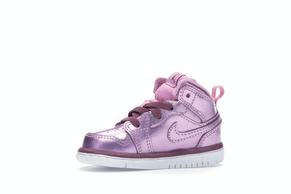 Jordan 1 Mid Pink Rise (TD)