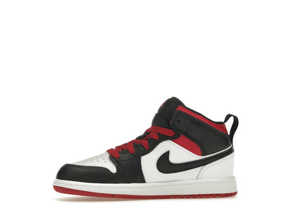 Jordan 1 Mid Gym Red Black Toe (PS)
