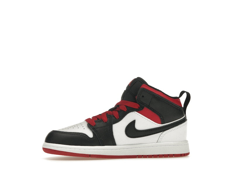 Jordan 1 Mid Gym Red Black Toe (PS)