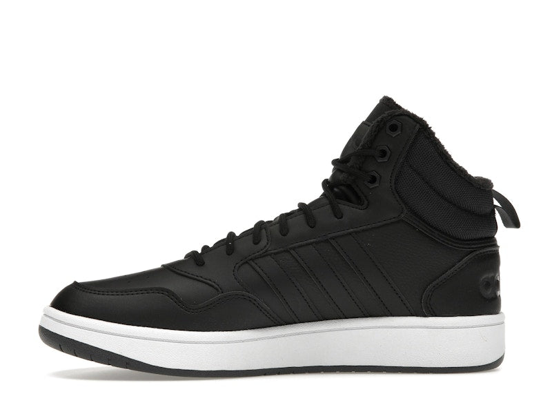 adidas Hoops 3.0 Mid Classic Fur Lining Winterized Core Black Cloud White