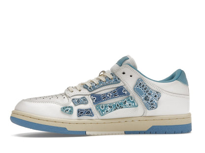 AMIRI Skel Top Low Bandana White Light Blue