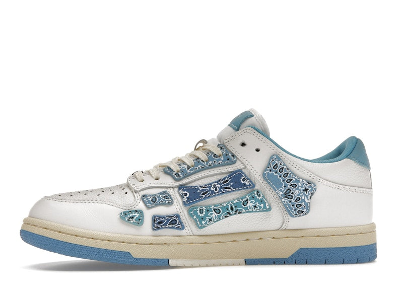 AMIRI Skel Top Low Bandana White Light Blue