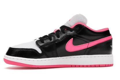 Jordan 1 Low Black White Hyper Pink (GS)