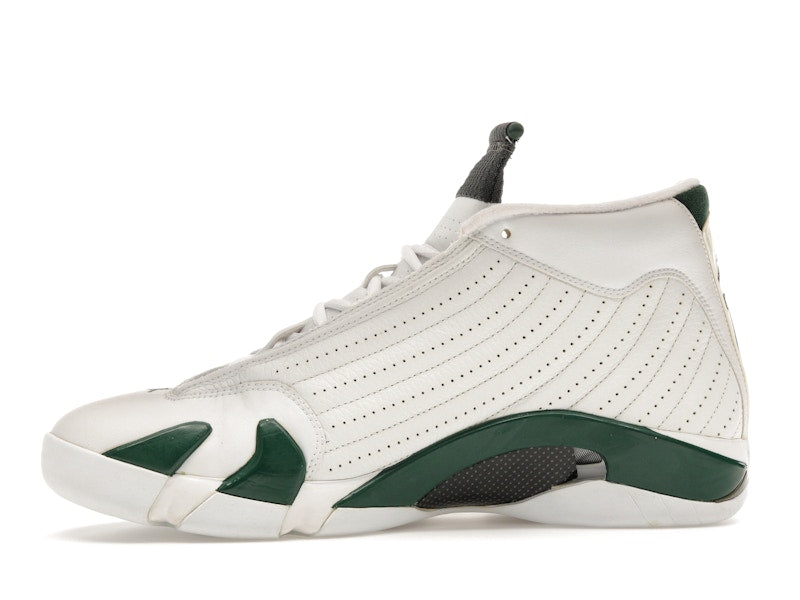 Jordan 14 Retro White Forest Green