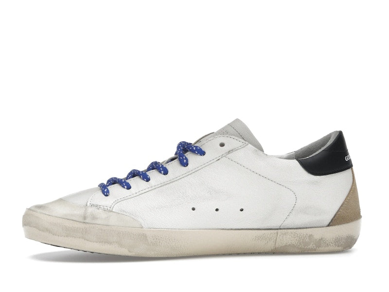 Golden Goose Super Star Never Stop Dreaming White Black Silver-tone