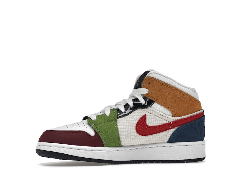 Jordan 1 Mid SE Messy Room (GS)