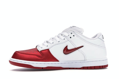 Nike SB Dunk Low Supreme Jewel Swoosh Red