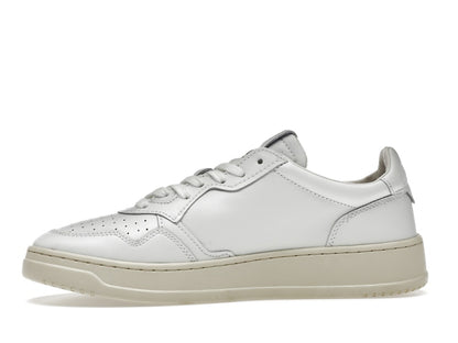 Autry Medalist Leather Low White