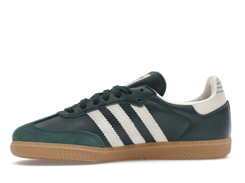 adidas Samba OG Shadow Green Cream White Gold Metallic