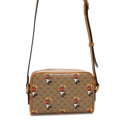 Gucci x Disney Mickey Mouse Crossbody Bag Brown