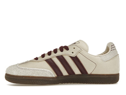 adidas Samba OG Wonder White Maroon (Women's)