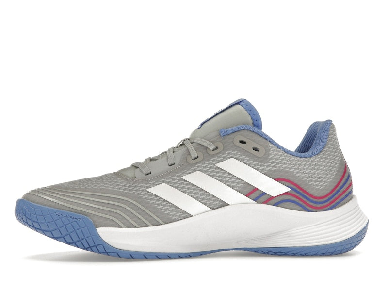 adidas Novaflight Volleyball Grey Cloud White Silver Dawn (Women's)