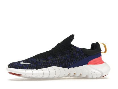 Nike Free Run 5.0 Black Concord Cinnabar