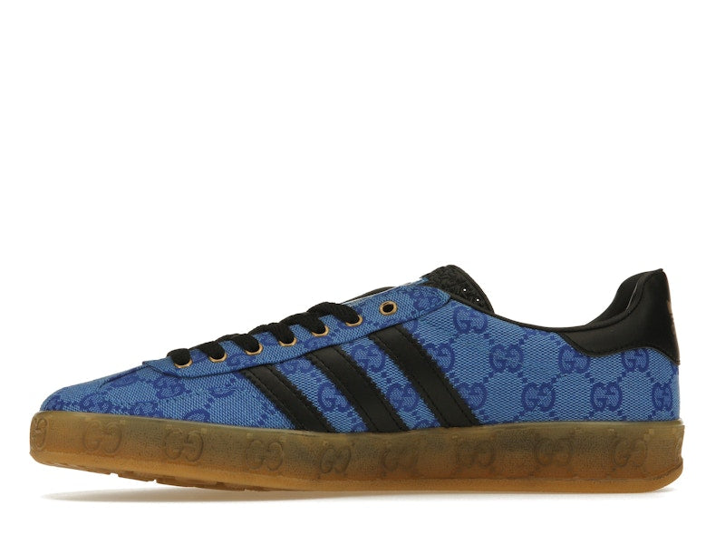 adidas x Gucci Gazelle Blue GG Monogram