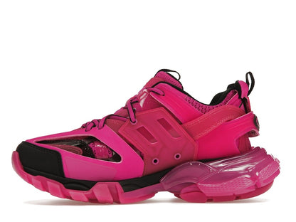 Balenciaga Track Clear Sole Dark Pink (Women's)