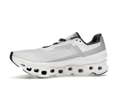 On Running Cloudmonster White Black (Women's)