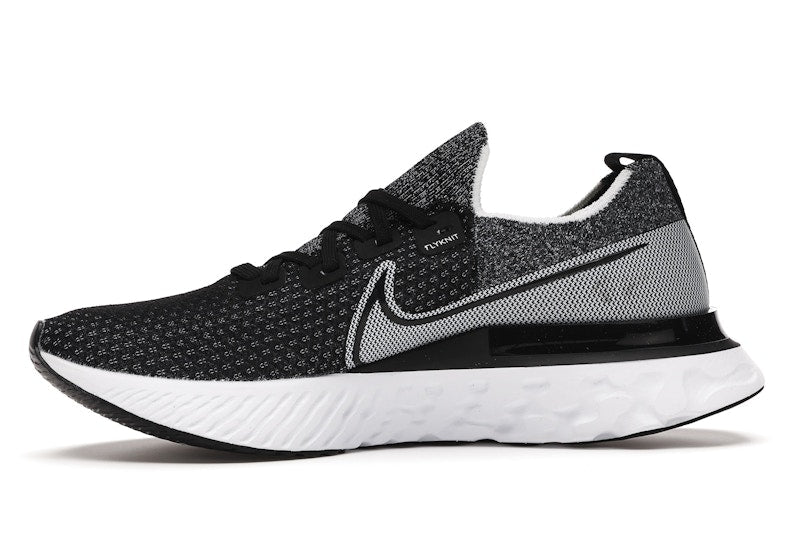 Nike React Infinity Run Flyknit Black White