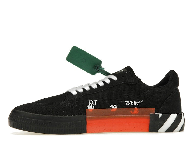 OFF-WHITE Vulc Low Top Black Orange
