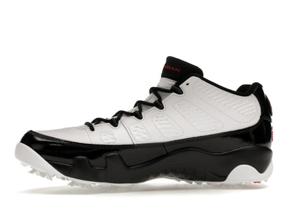 Jordan 9 Retro Low Golf White Black True Red
