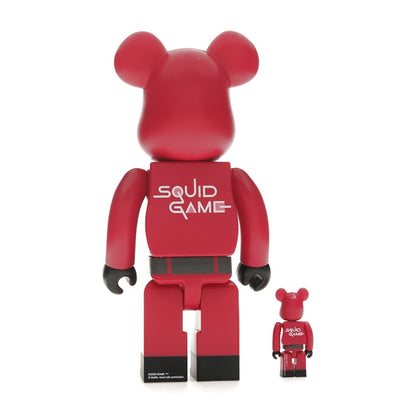 Bearbrick x Squid Game Guard (Square) 100% & 400% Set