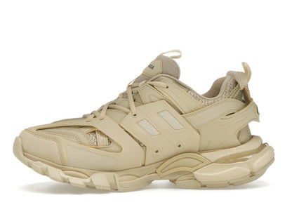 Balenciaga Track Beige Metallic Gold