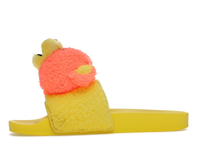 adidas JS Adilette Jeremy Scott Teddy Yellow