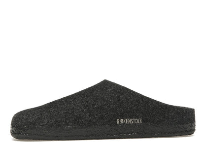 Birkenstock Zermatt Shearling Clog Wool Felt Anthracite