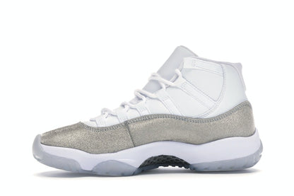 Jordan 11 Retro White Metallic Silver (Women's)