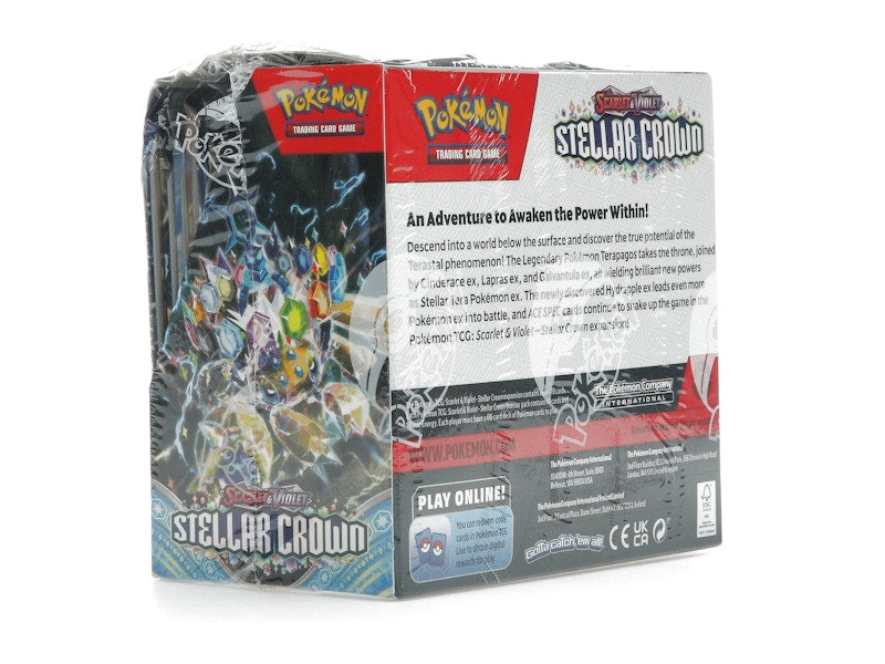 Pokémon Scarlet & Violet Stellar Crown Booster Box