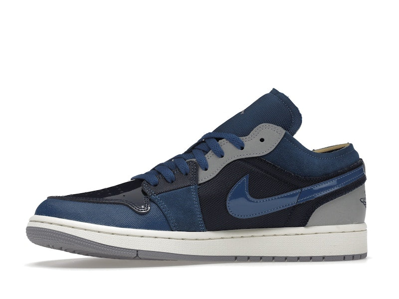 Jordan 1 Low SE Craft Obsidian French Blue Ashen Slate White