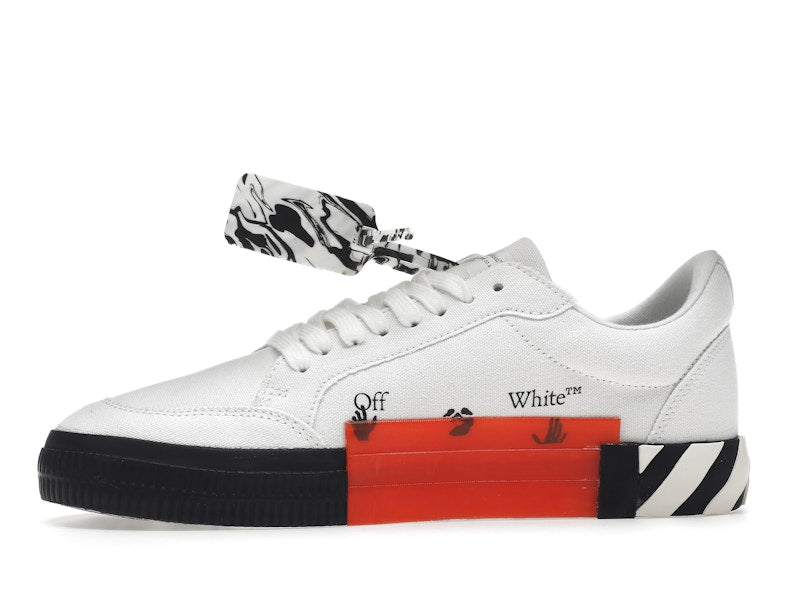 OFF-WHITE Vulcanized Low Canvas White Black