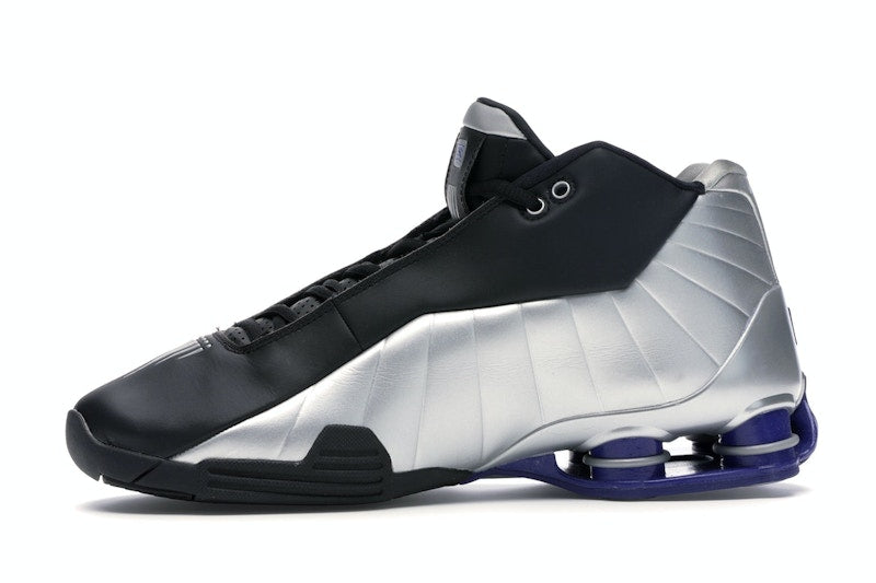 Nike Shox BB4 Black Silver Lapis